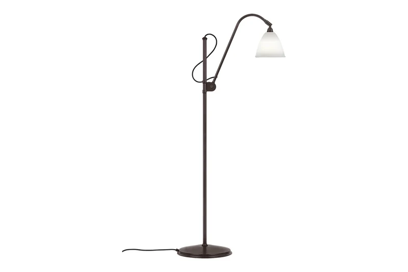 BL3 SMALL FLOOR LAMP - BLACK BRASS