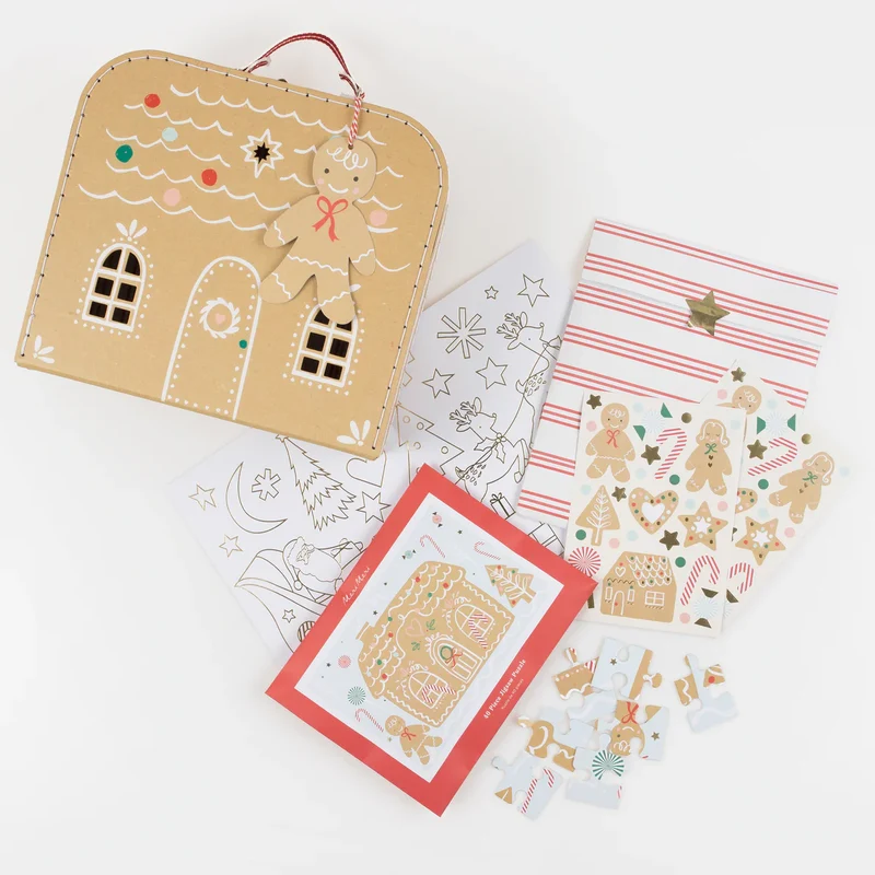 Maleta de actividades Gingerbread Christmas