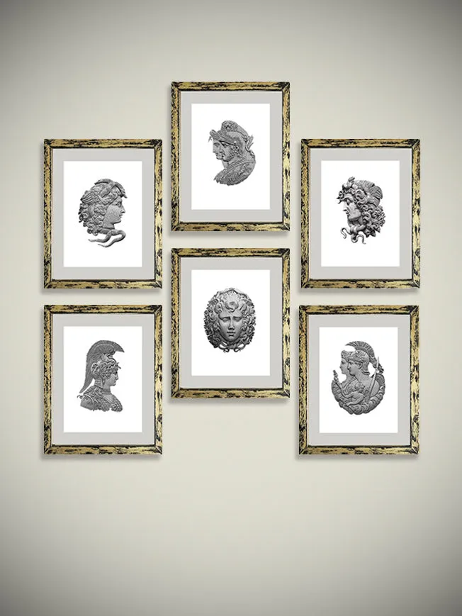 Láminas Decorativas de Arte 'Grand Tour'