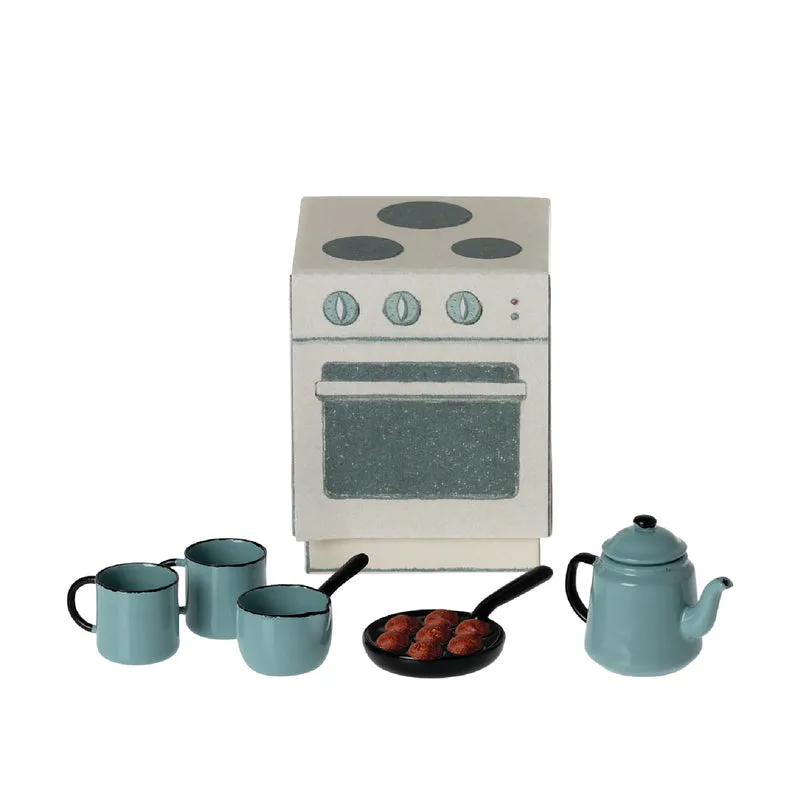 Kit cocina "Los favoritos de Madam Blue" miniatura ratón Maileg