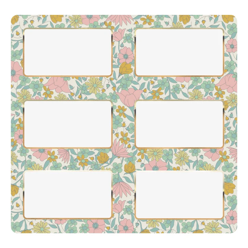 Autocolantes Liberty rosa / 12 pcs.