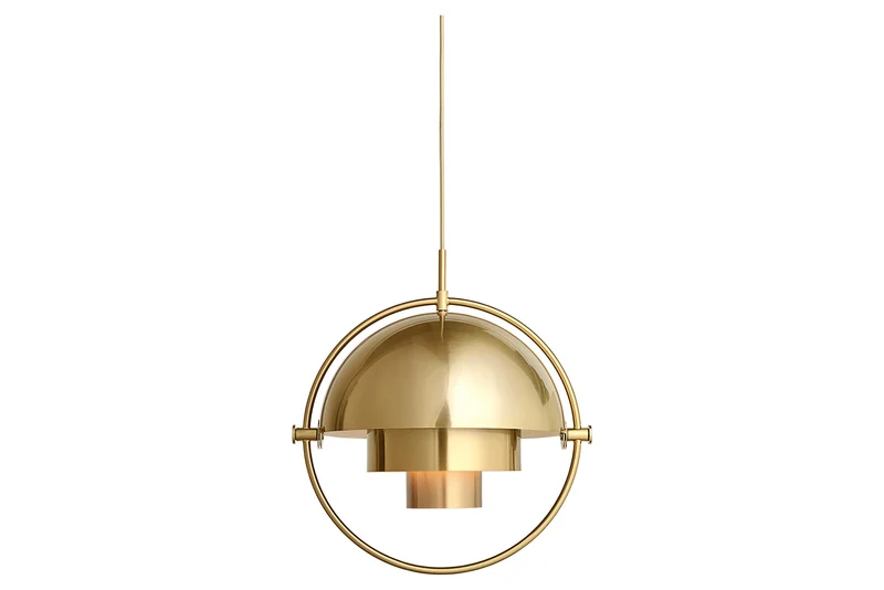 MULTI-LITE PENDANT LAMP - BRASS