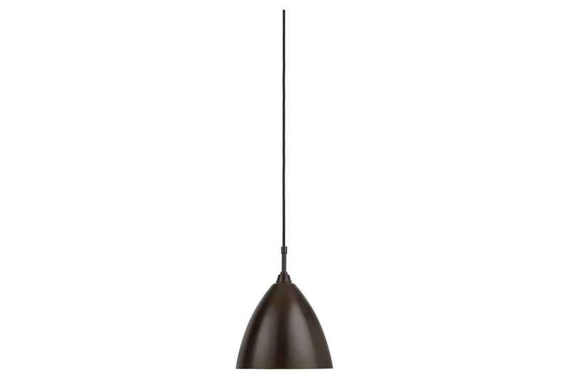 BL9 PENDANT - BLACK BRASS BASE - MEDIUM