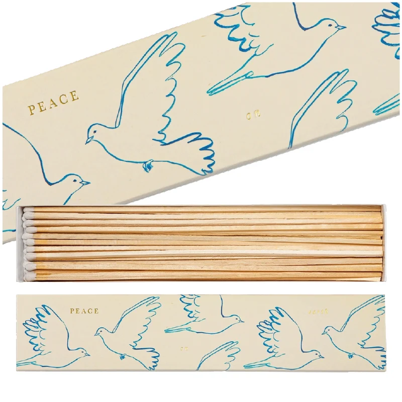 Caja de cerillas largas Peace on Earth