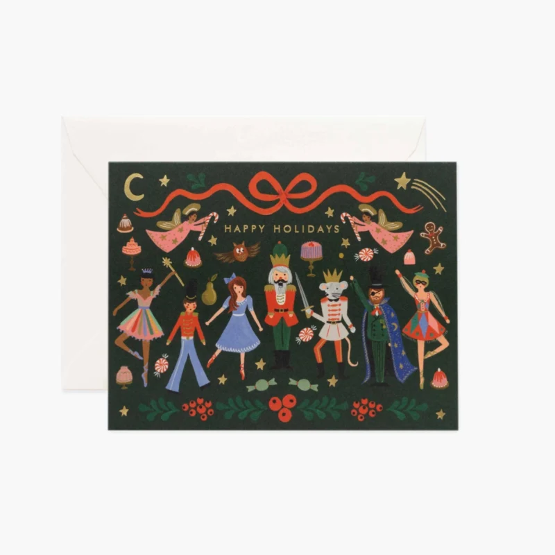 Tarjeta Nutcracker Ballet R. Paper & Co.