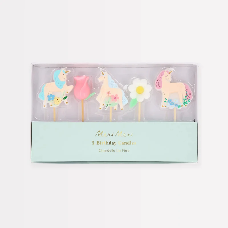 Mistura para velas de unicórnio da primavera