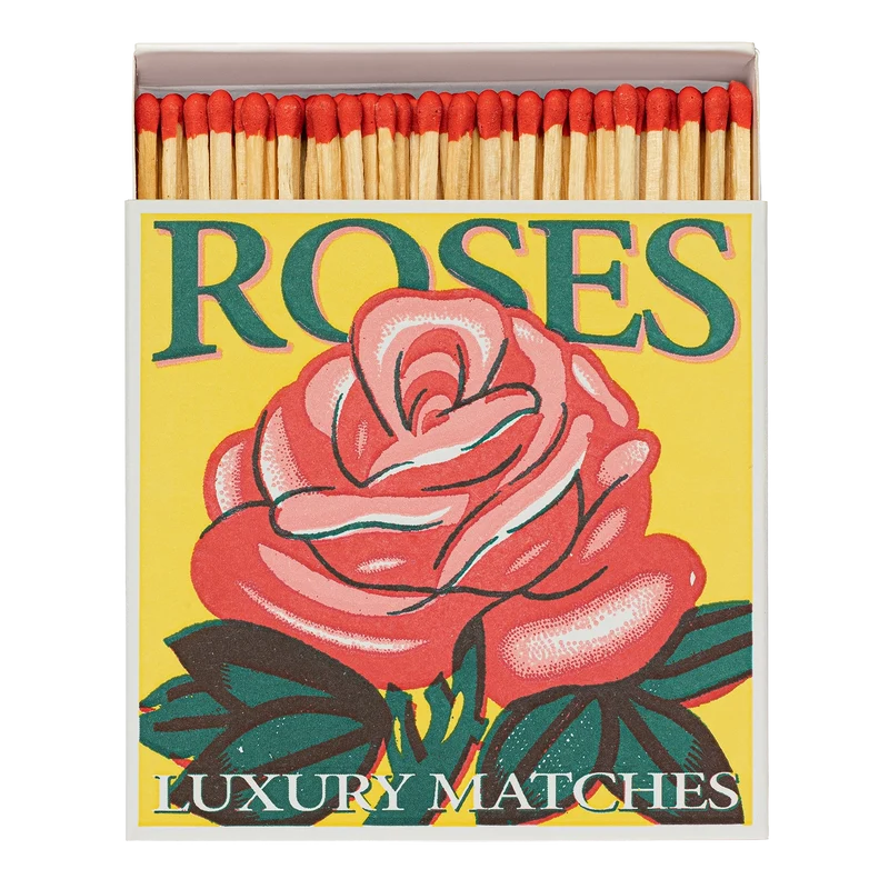 Caja de cerillas Roses