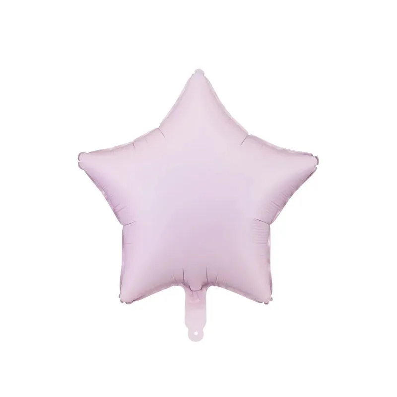 Globo foil estrella lila pastel