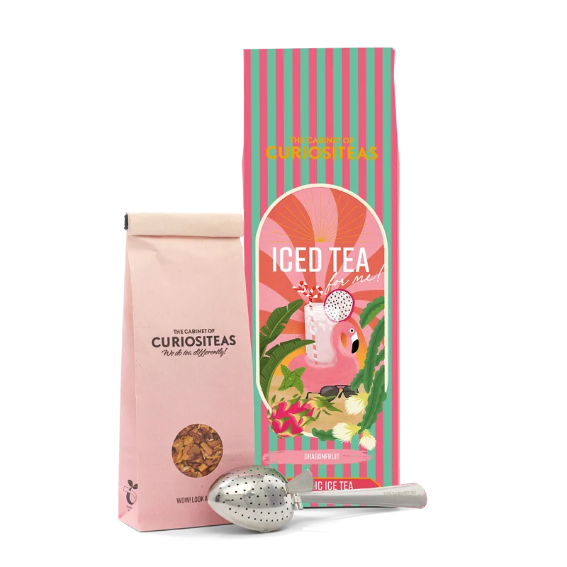 Pack regalo Té frio Dragon Fruit con infusor