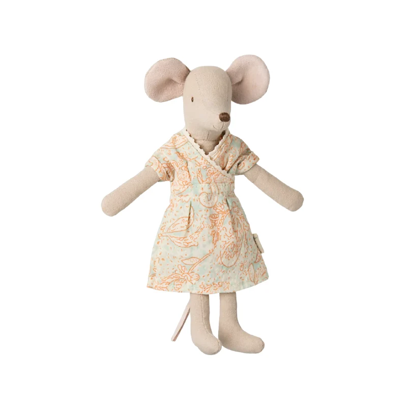 Ratoncita mamá con vestido Maileg