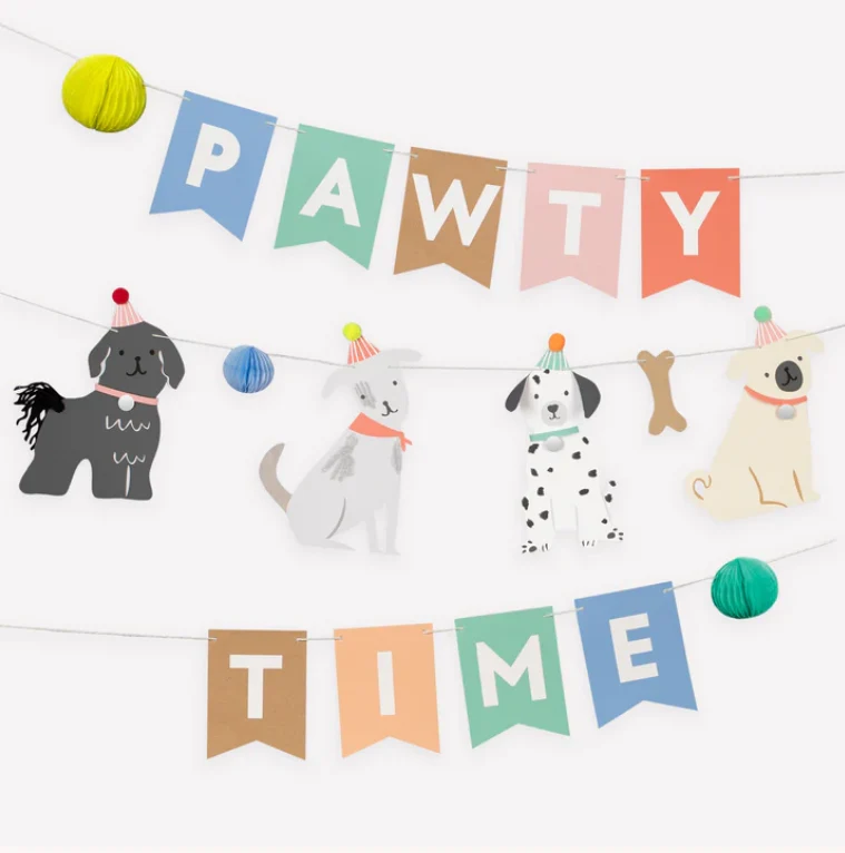Guirlanda Pawty Time