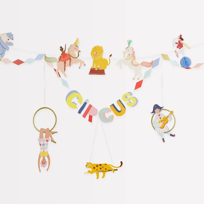 Guirnalda multicolor XL Circus