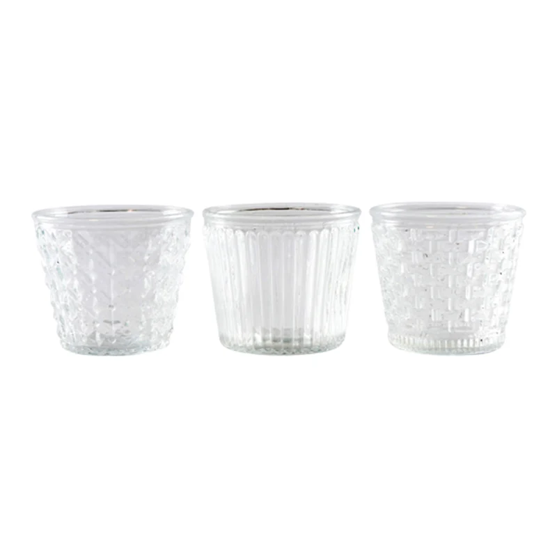 Vaso cristal labrado FARO