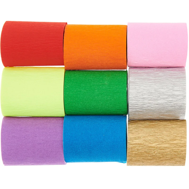 Kit cintas crepé Rainbow