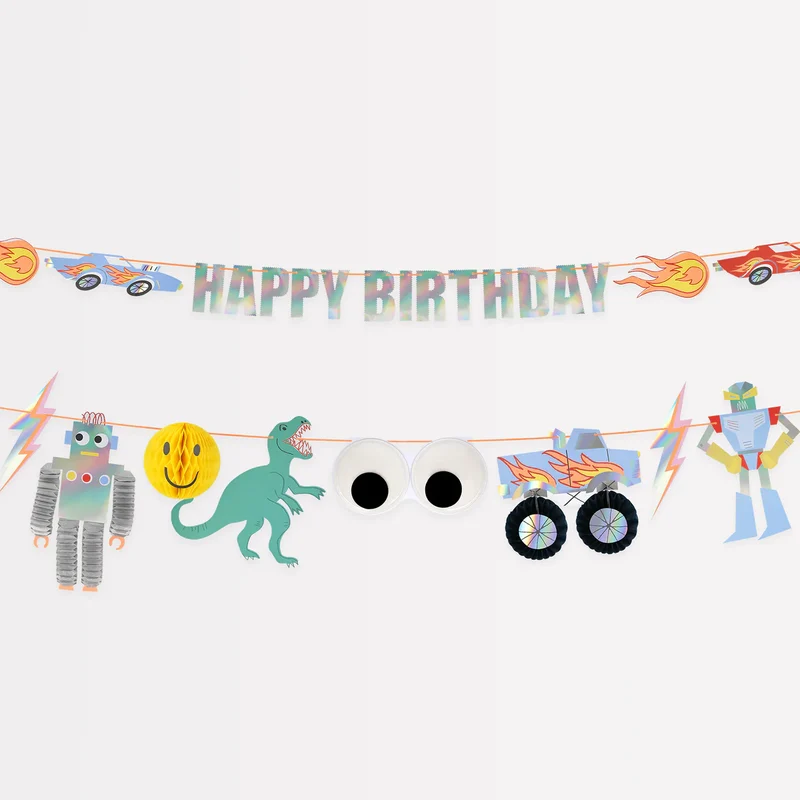 Guirnalda Happy Birthday Toy Box Icon