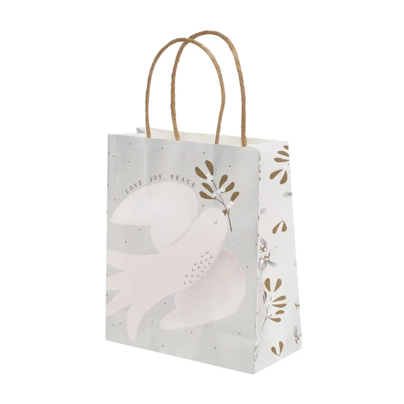 Bolsas de papel Paloma de la Paz