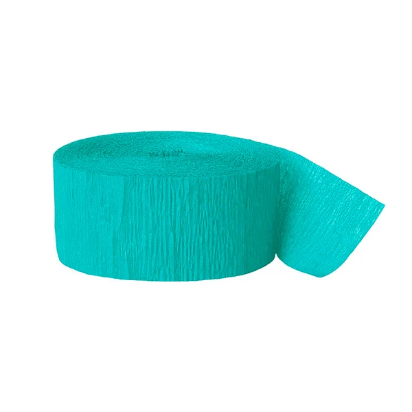 Cinta papel Crepé azul Caribe