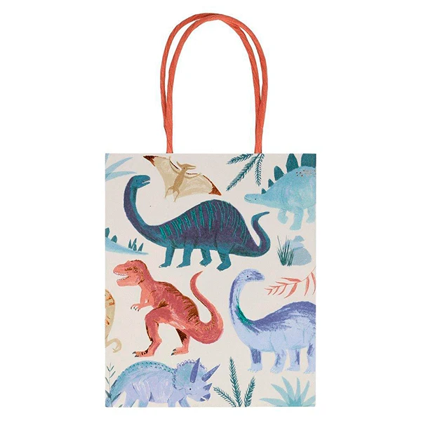 Bolsa papel Dinosaurio Vintage
