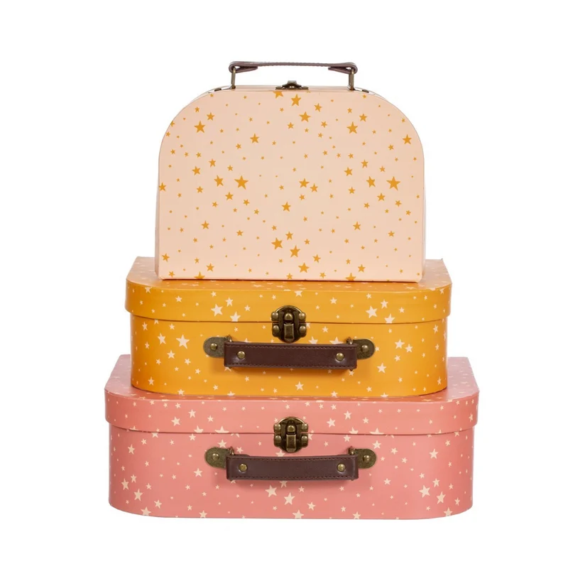 Maleta BOHO estampado de estrellas