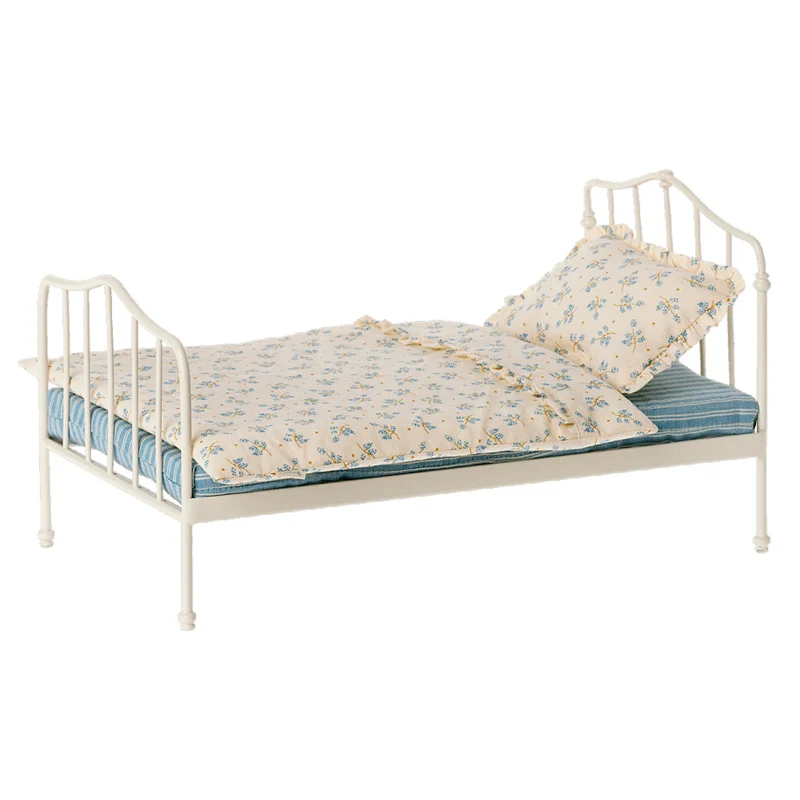 Cama en miniatura Bunny azul Maileg