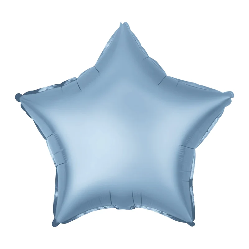 Globo Mylar estrella celeste basic