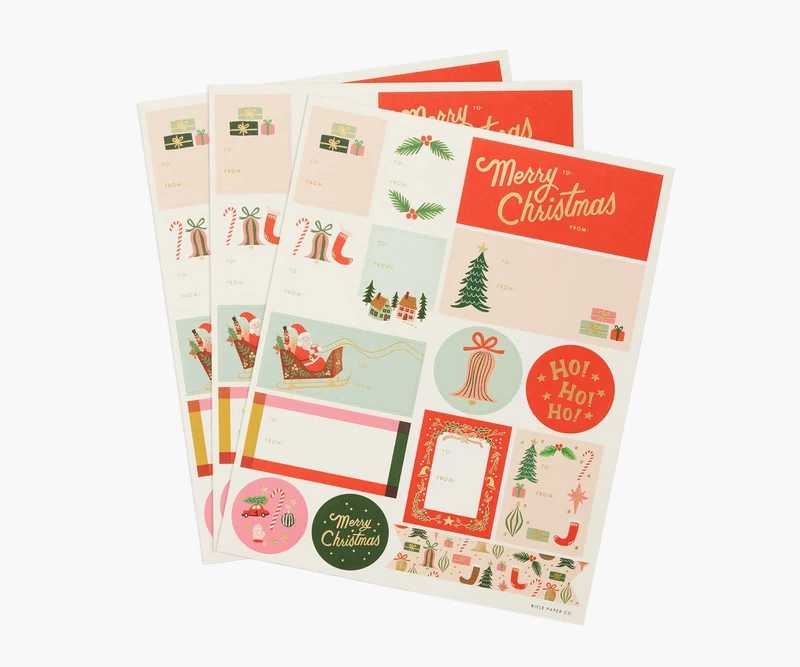Autocolantes de oferta do quebra-nozes R. Paper & Co. / 45 pcs.
