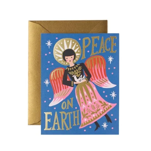 Tarjeta Navidad Angelito R. Paper & Co.