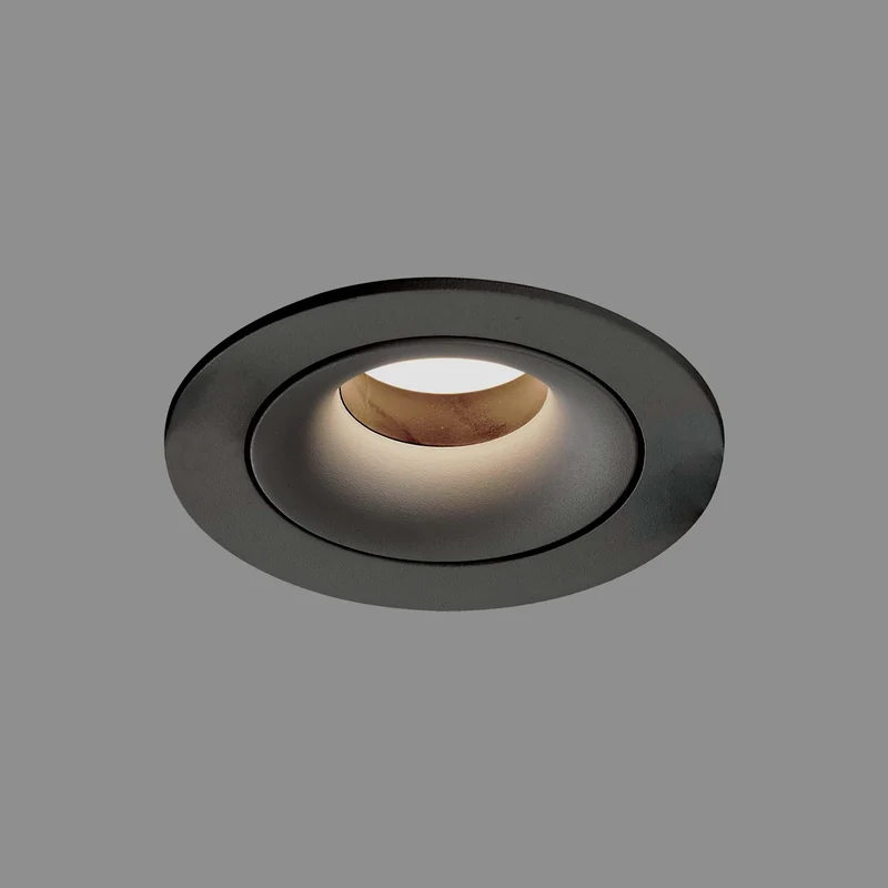 ACB Musca Empotrable Negro GU10 8W E3947080N