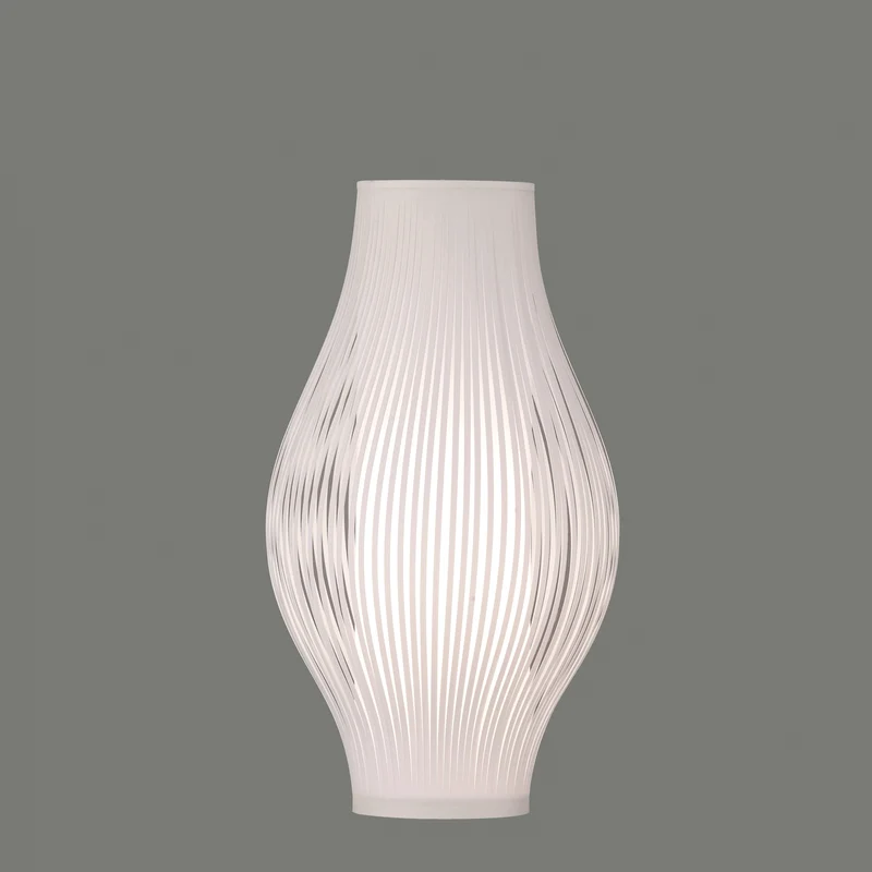 ACB Mirta lámpara de sobremesa grande blanco LED E27 15W interruptor de cable S30541B
