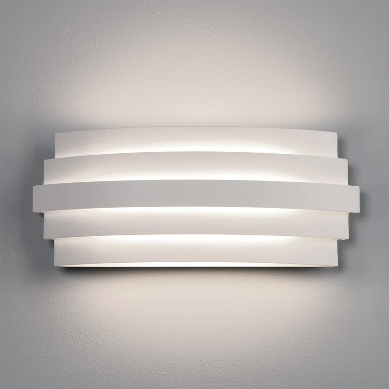 ACB Luxur Aplique LED 20W 2700K-3000K Slide Switch blanco texturado A3840070B