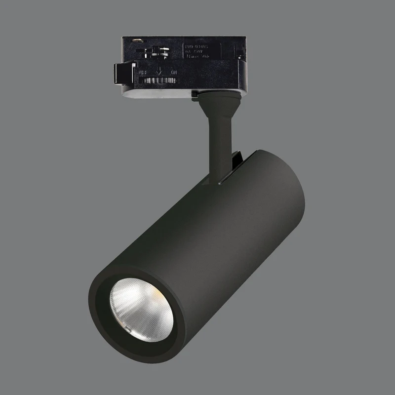 ACB Isquia Track light Negro LED COB 13W 3000K Orientable Trifásico R411710N