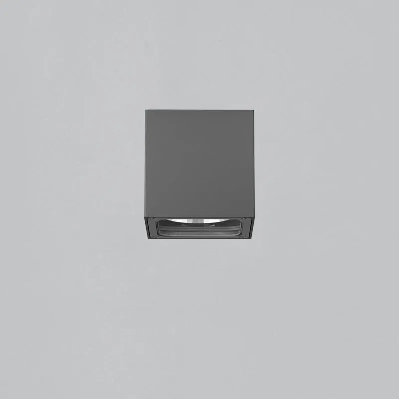 ACB Hamal Plafón LED 2081 antracita texturado 10W 3000K IP65 P2081000GR para jardín y terraza
