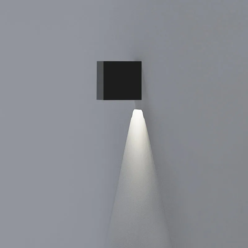 ACB Hamal Aplique IP65 LED COB 9W 3000K antracita texturado A2081000GR