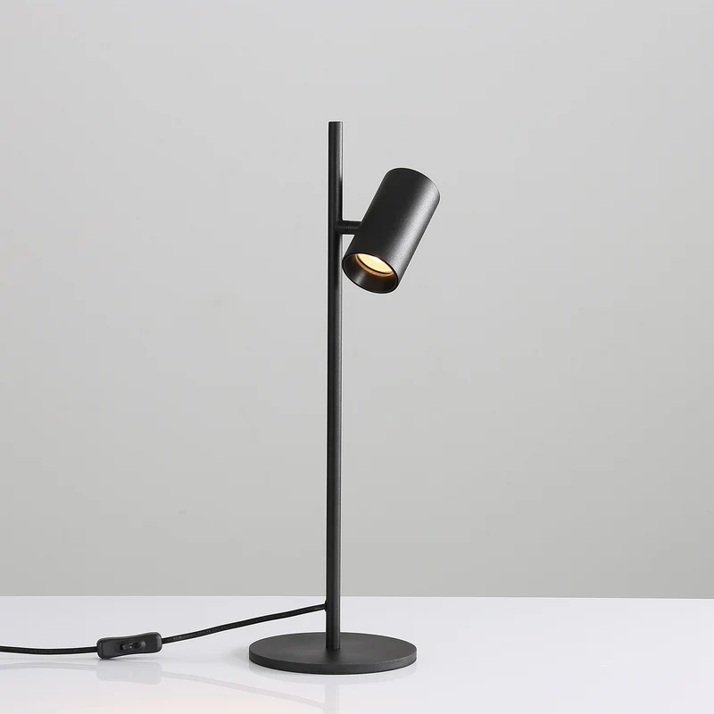 ACB Gina Sobremesa grande LED Negro GU10 8W Orientable S3874080N