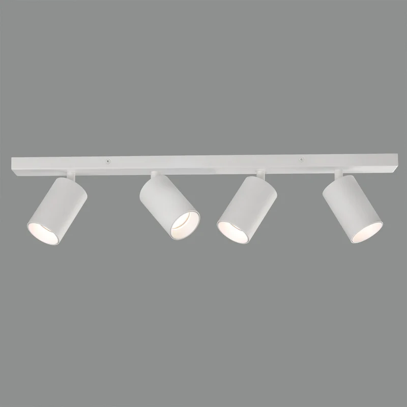 ACB Gina Plafón orientable blanco texturado LED GU10 4x8W P3874R40B