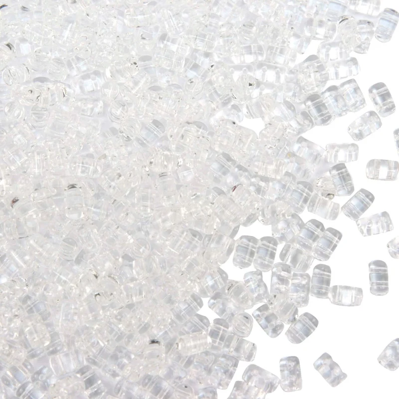 Art.9486 Cristal Rulla Transparente/Opaco 3x5mm 250g (aprox 515pz)