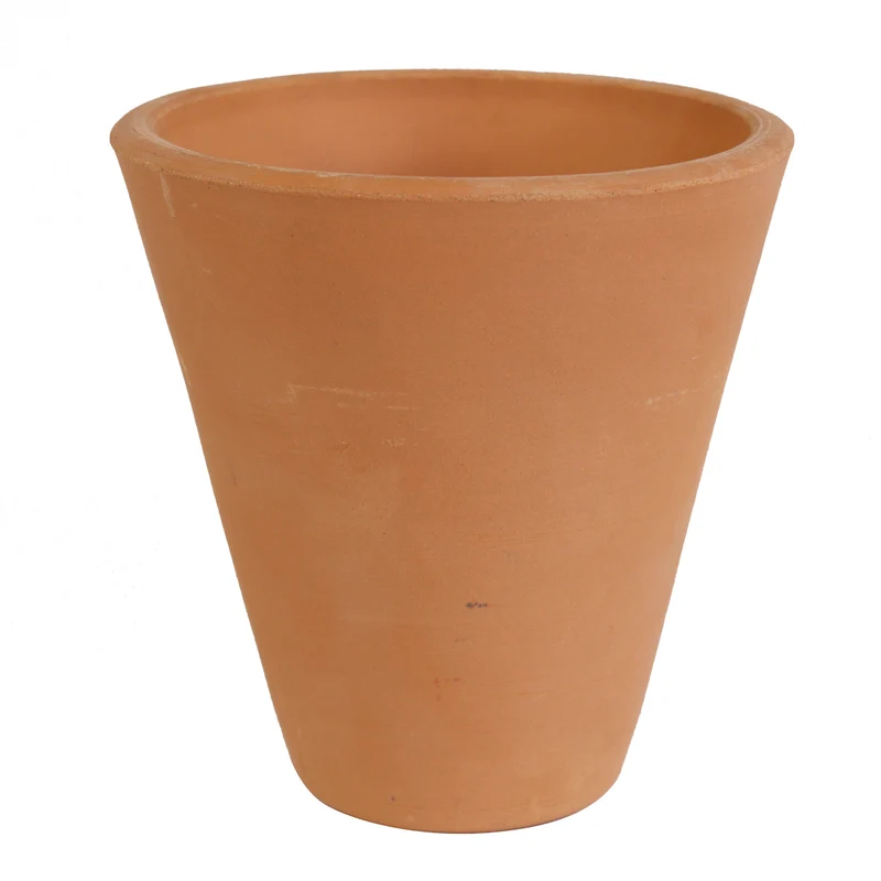 Art.8903 Maceta De Barro Campana 10.8x11.4cm 1pz