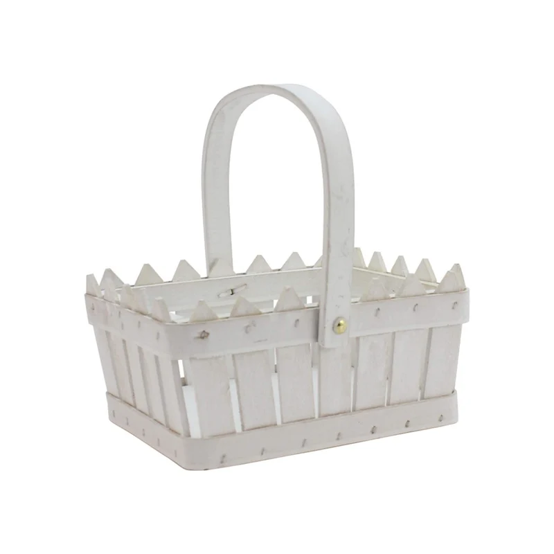 Art.8311 Canasta Rectangular Con Asa 21x16.5x10cm 1pz