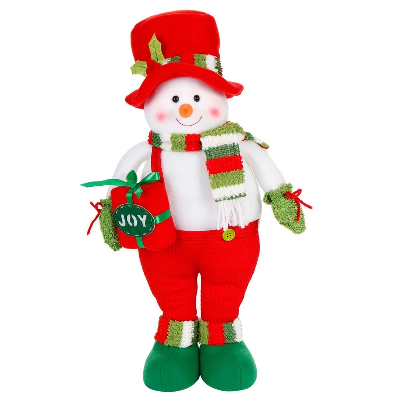 Art.8190 Muñeco De Nieve Country 47x23cm 1pz