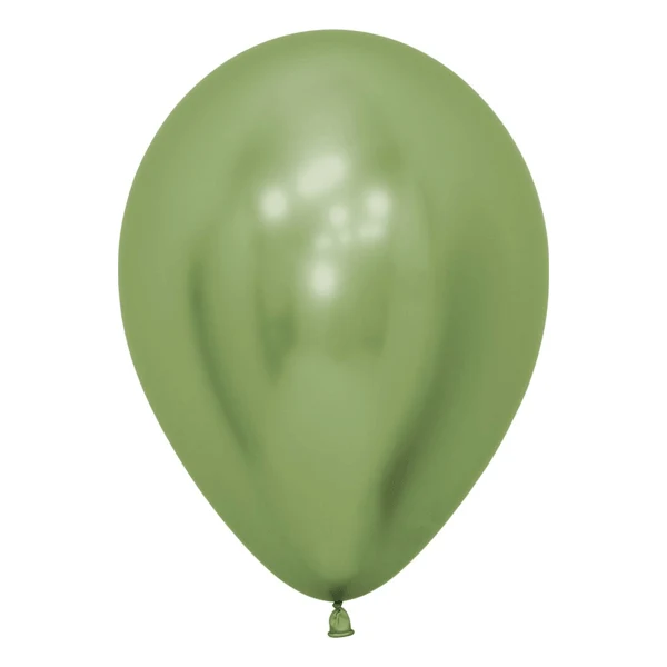 Globos Reflex verde lima / 2 uds.