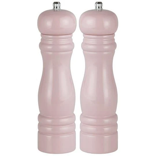 Saleiro e pimenteiro de madeira Light Pink