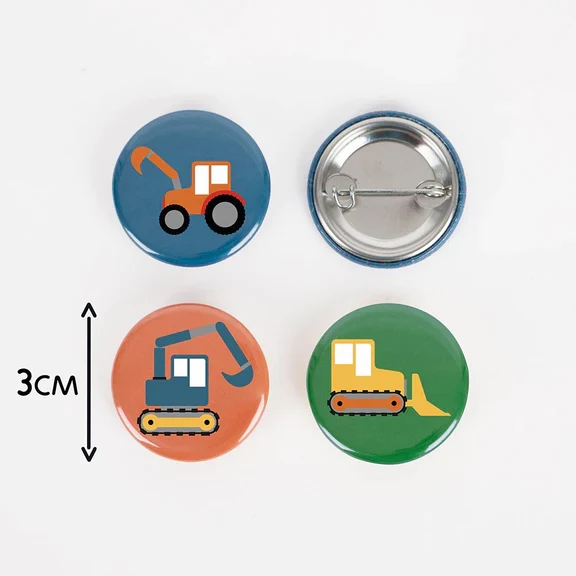 Chapas construcción / 4 uds.