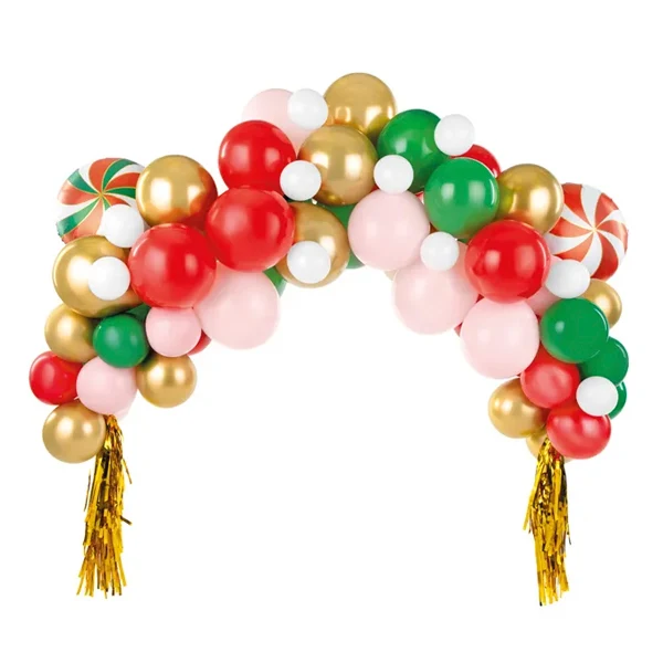 Kit DIY guirnalda globos Candy Christmas