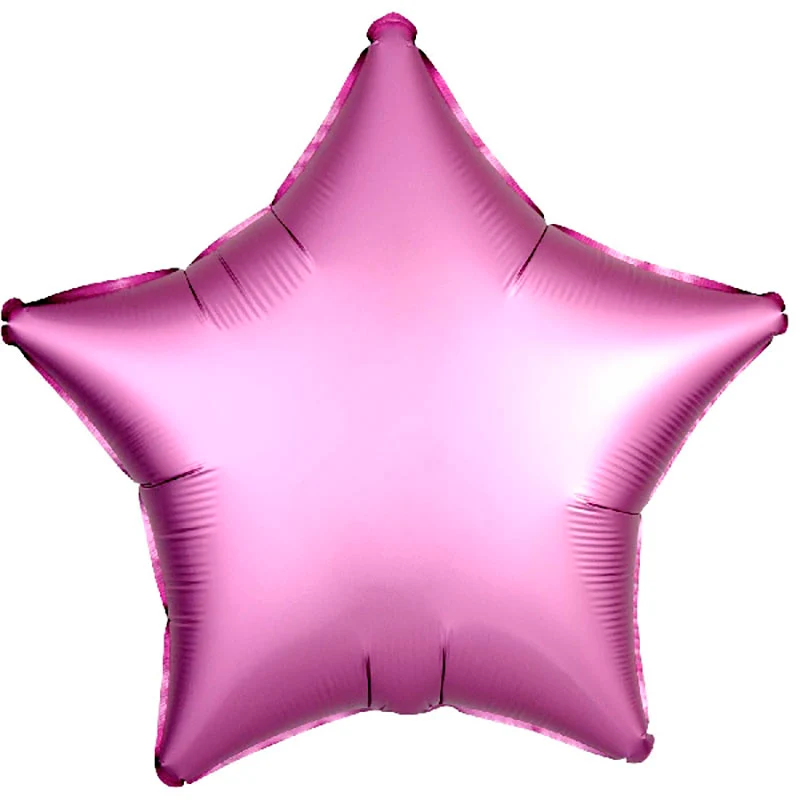 Globo Mylar estrella rosa basic
