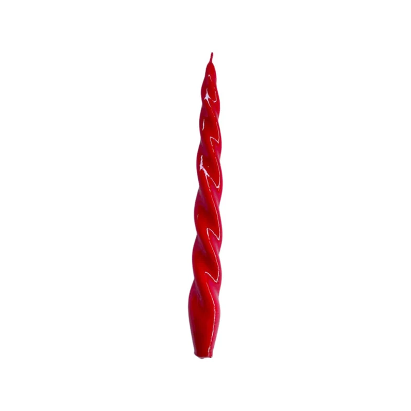 Velas torcidas esmaltadas de primeira qualidade / 2 pcs.