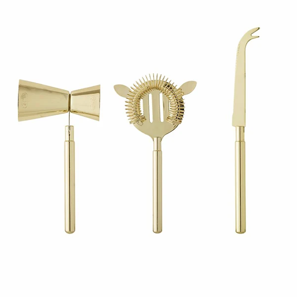 Conjunto de Cocktail de Ouro