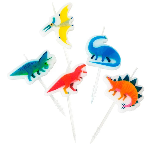 Velas de dinossauro