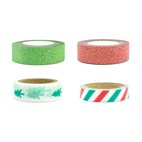 Pack Washitape Merry Xmas / 4 pcs.
