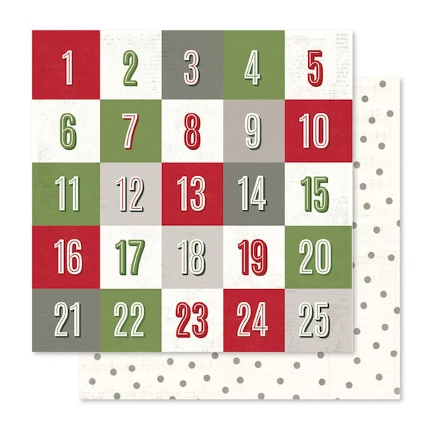 Papel Countdown / 1 hoja