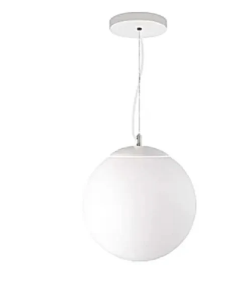 Lámpara colgante LED esfera GLOBE 6 8W luz fría 6000K Blanco L6701-130 Magg